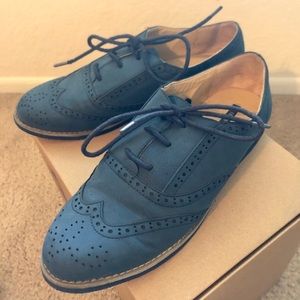 Blue Saddle Shoes!